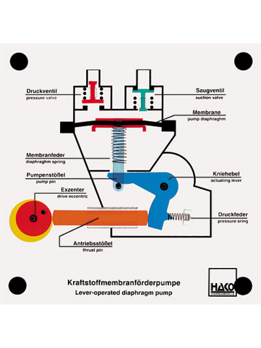 Diaphragm fuel pump