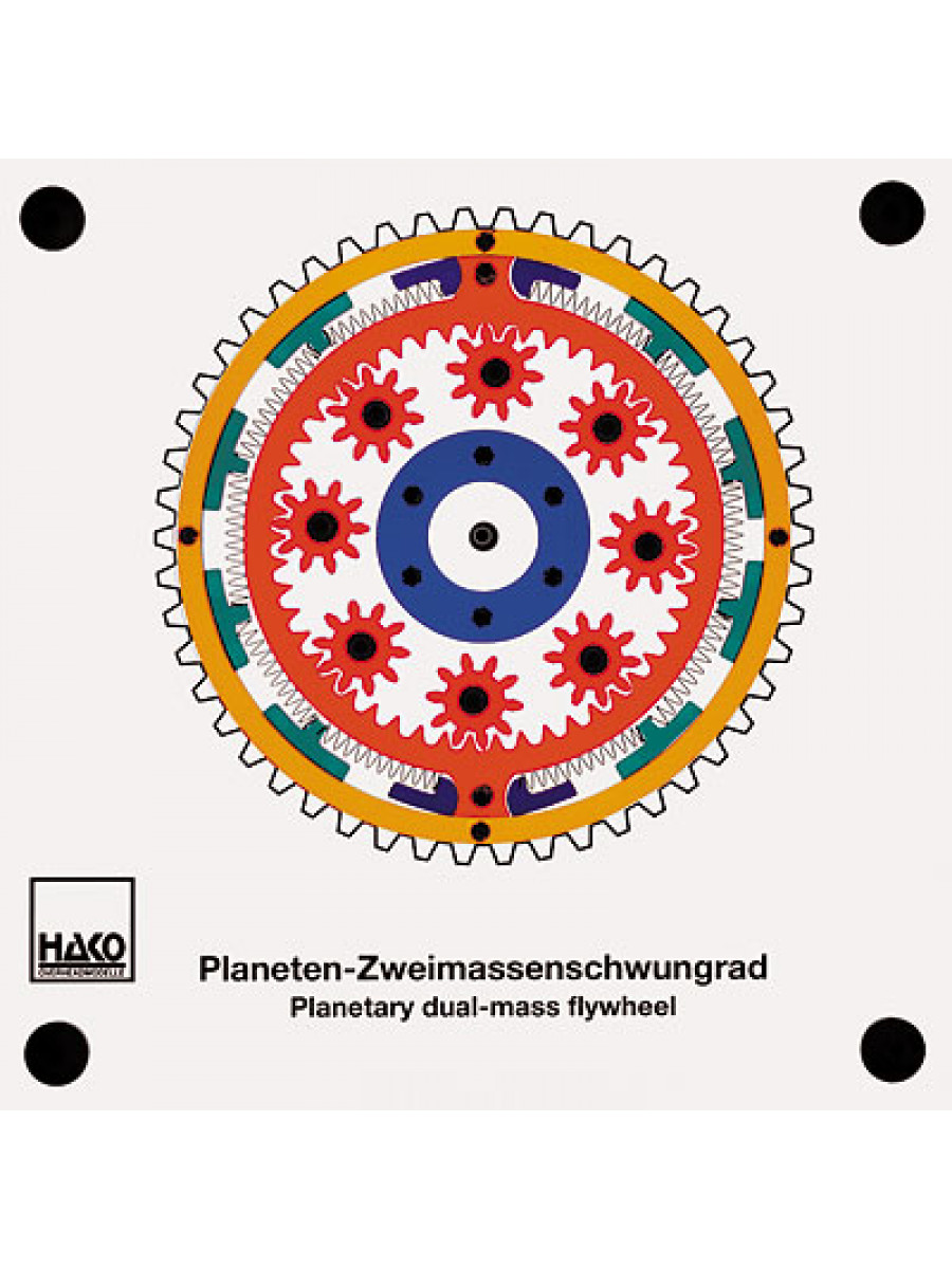 Planetary dual-mass flywheel