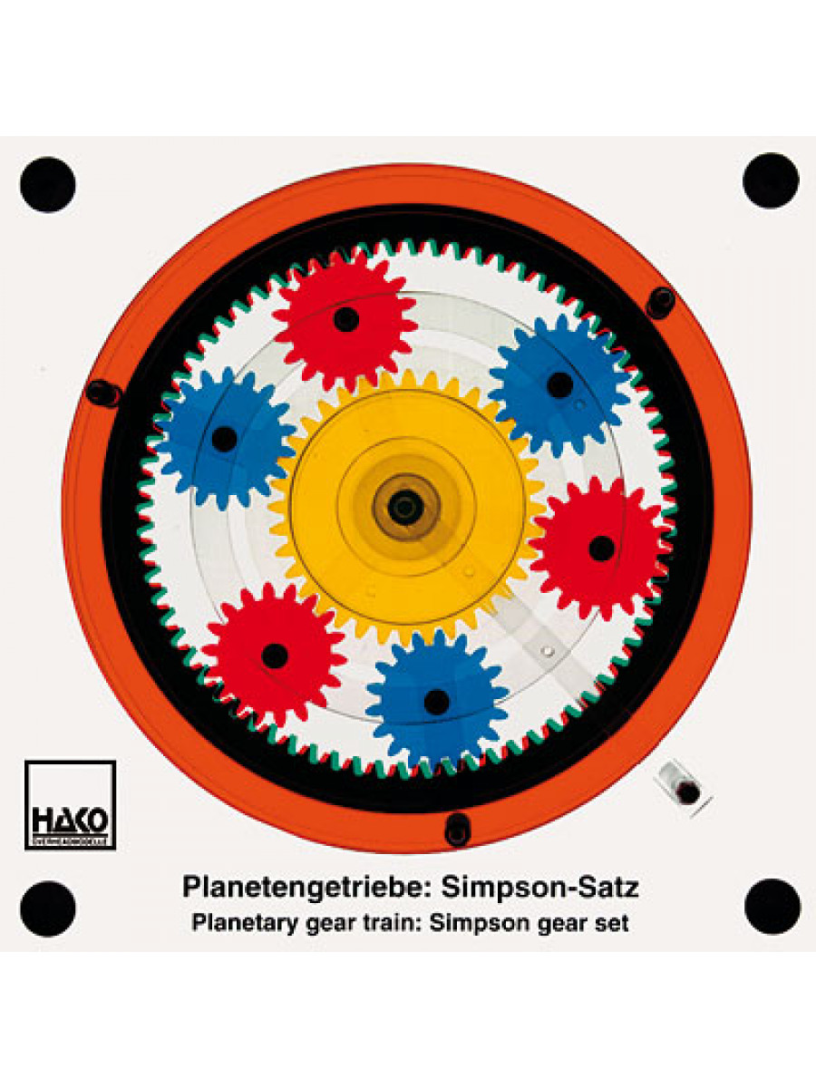 Planetary gear train Simpson-Set